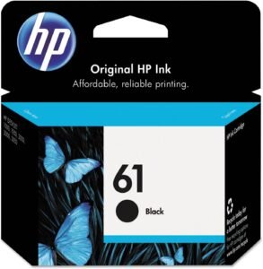 HP 61 Black Ink Cartridge | High-Quality Ink for HP Printers