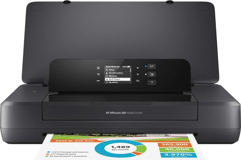 HP OfficeJet 200 Wireless Mobile Printer Review: Portability and Performance for 2026