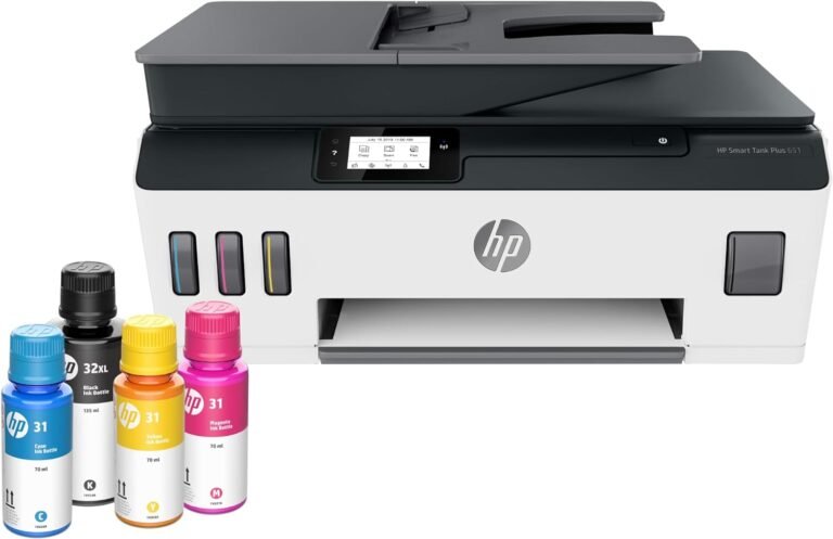 HP Smart Tank Plus 651 AIO: A Comprehensive Review for Home and Small Office Use