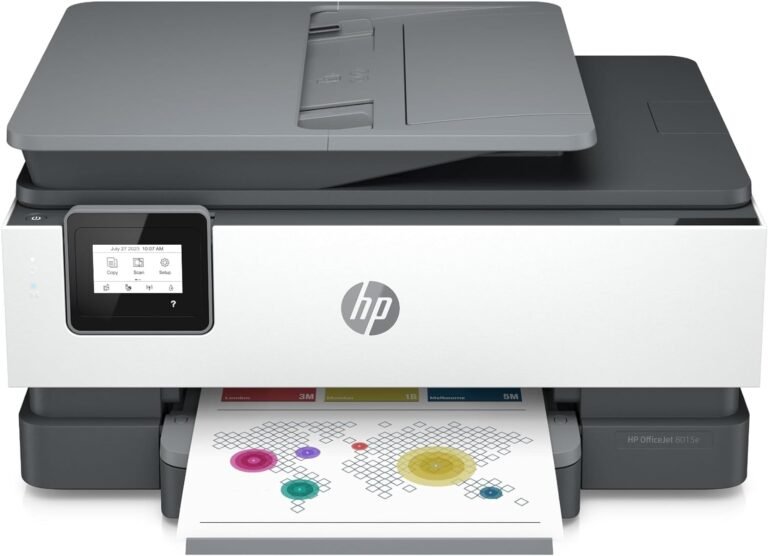 HP OfficeJet 8015e Printer Review: Print Quality, Speed, and Connectivity