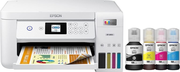 Epson EcoTank ET-2850: 2026 Wireless All-in-One Printer Review