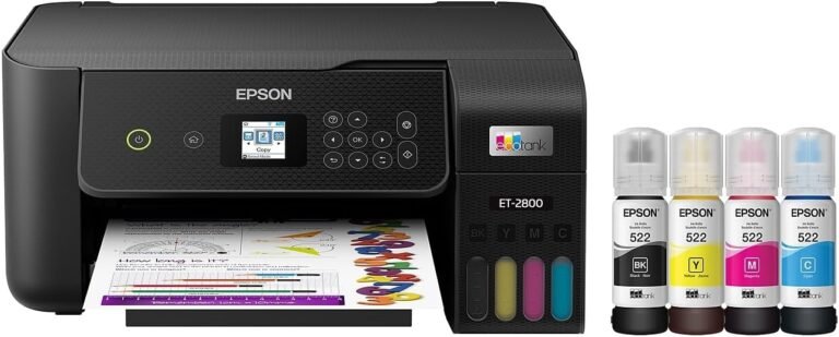 Epson EcoTank ET-2800 Black: Cost-Effective Color Printing for Home and Small Office Use