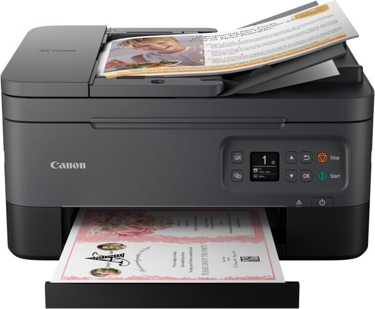 Canon PIXMA TR7020a Printer Review: Print Quality, Connectivity, and Workflow Efficiency