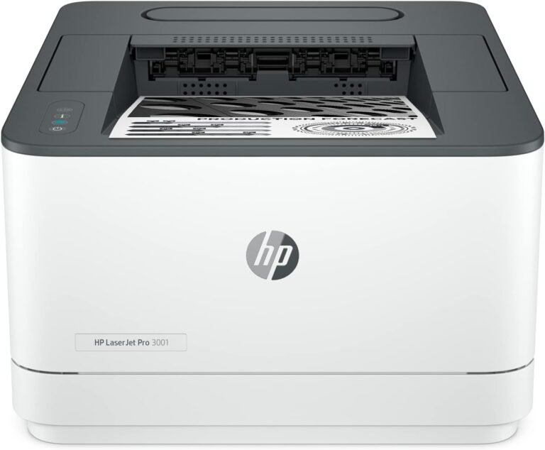 HP LaserJet Pro 3001dw: Office-Ready Monochrome Laser Printer Review for 2026