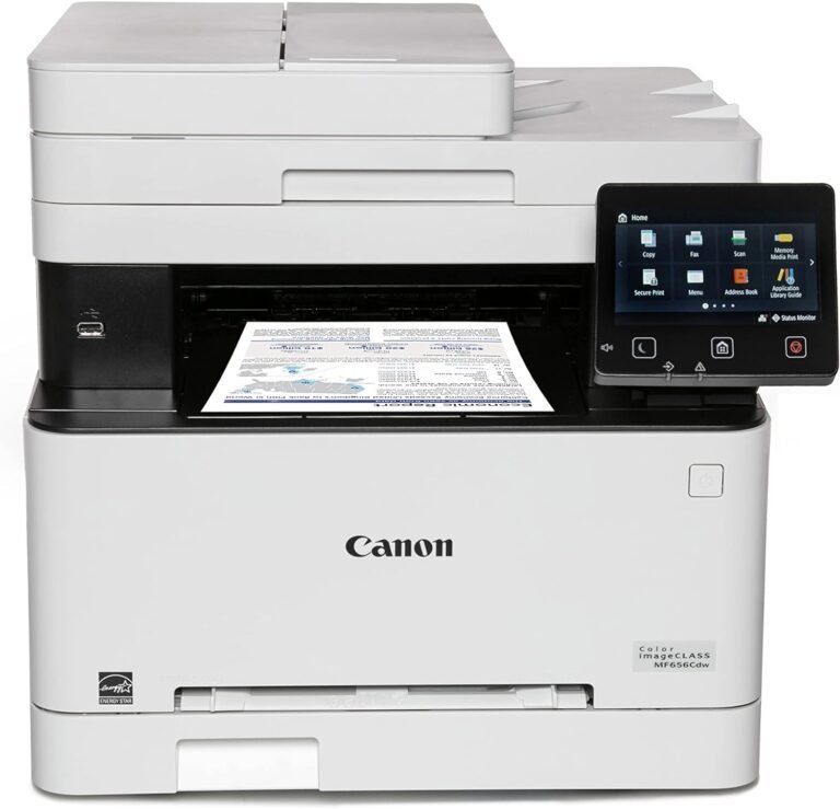 Canon imageCLASS MF656Cdw Review: 22 PPM Color Laser Printer with Duplex Printing and Network Connectivity