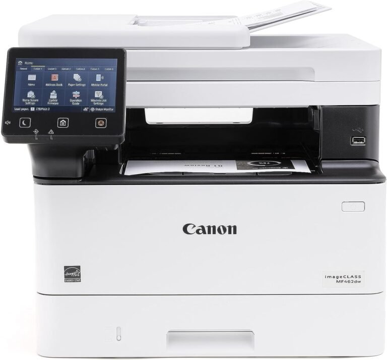 Canon imageCLASS MF462dw – Monochrome Laser Printer with Fast Print Speed and Wireless Connectivity