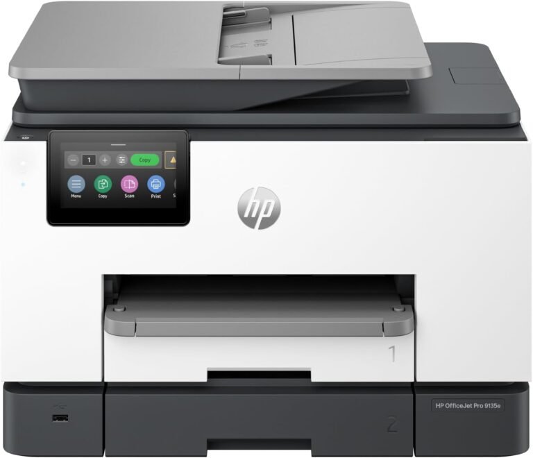 HP OfficeJet Pro 9135e Review: Office-Ready Color Printing with AI and Wireless Connectivity