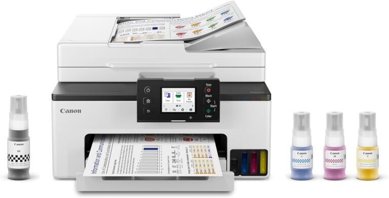 Canon MegaTank MAXIFY GX2020 All-in-One Wireless Color Printer Review: Print, Copy, Scan with Duplex Printing