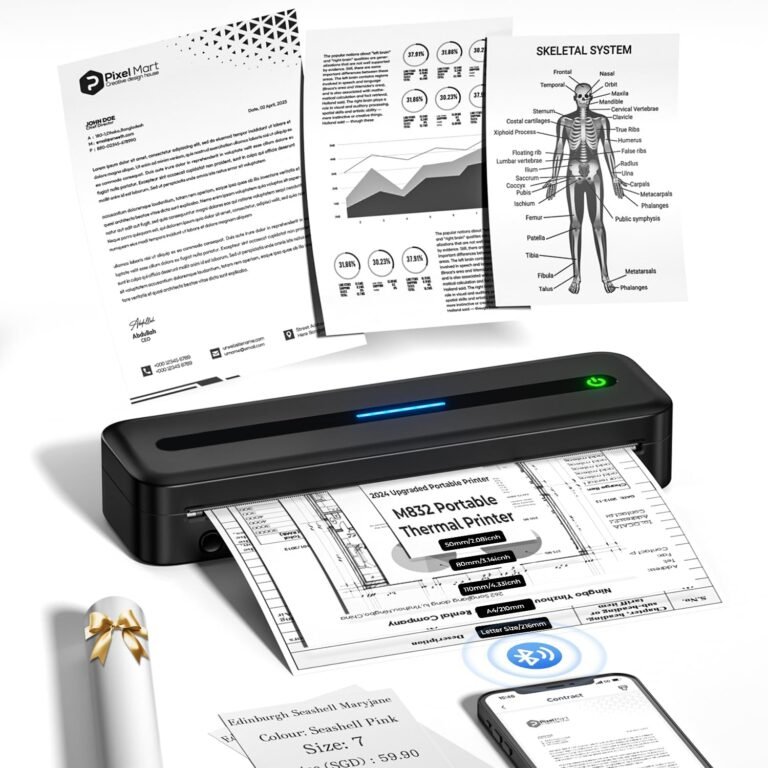 ItriAce M832 Portable Thermal Printer Review: 300DPI Wireless Printing for 2026