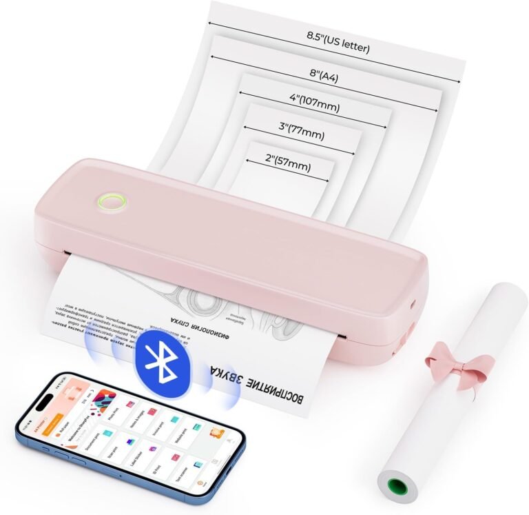MUNBYN B8 Portable Thermal Printer Review: Best for Travel and Light Printing Needs