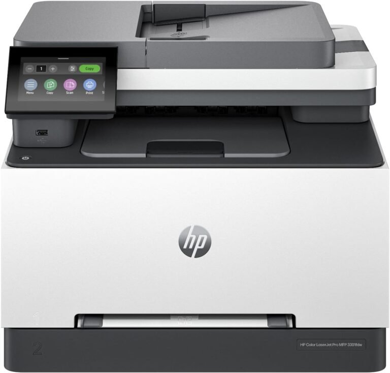 HP Color LaserJet Pro MFP 3301fdw: Office Printing Performance Review