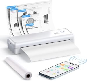 NUOTUN Portable Printer Wireless – Efficient Inkless Printing Solution