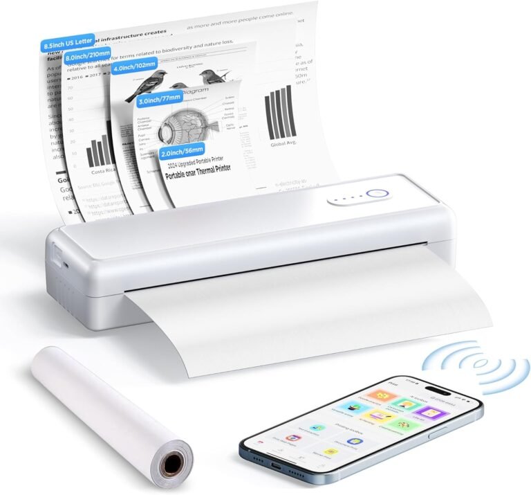 Portable Thermal Printer for Travel and Home Use – NUOTUN ABS684 Review