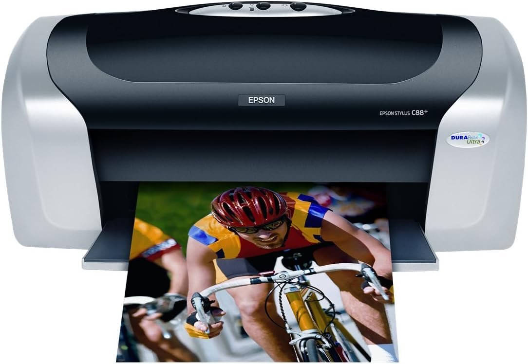 Epson Stylus C88+ Inkjet Printer Color 5760 x 1440 dpi Print Plain Paper Print Desktop Model C11C617121