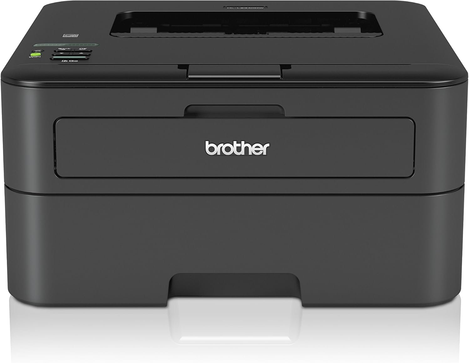 Brother HLL2340DW Compact Laser Printer, Monochrome, Wireless, Duplex Printing