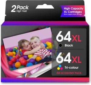 ESTON 64XL Ink Cartridges Combo Pack – High-Quality Remanufactured Ink