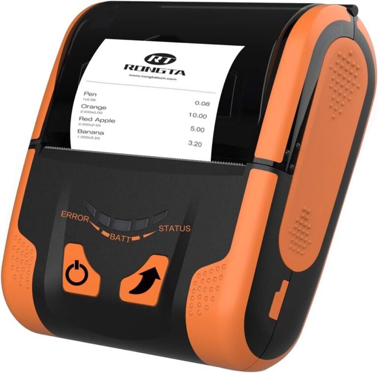 Rongta Portable 80mm POS Printer Review: Thermal Receipt Printing for Mobile Businesses