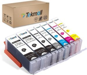 Tekmall Compatible Ink Cartridges PGI-270XL CLI-271XL Review – Quality Ink for Vibrant Prints