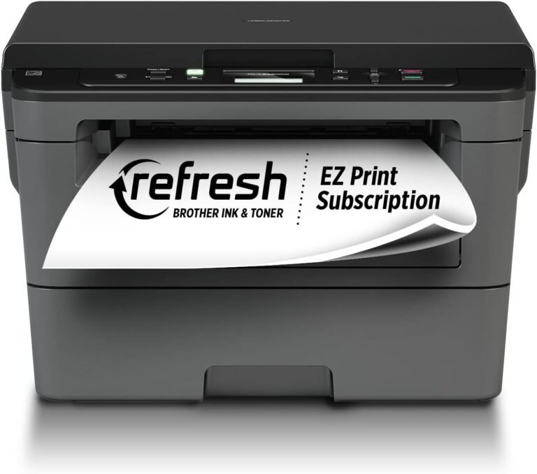 Brother HLL2390DW Monochrome Laser Printer: 32 ppm Speed & Wireless Printing