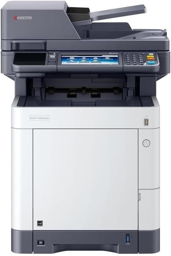 Kyocera 1102TZ2US1 ECOSYS M6630cidn Multifunctional Printer, Up to 32 PPM, 1200 DPI, Up to 100000 Pages a Month, Mobile Printing Support