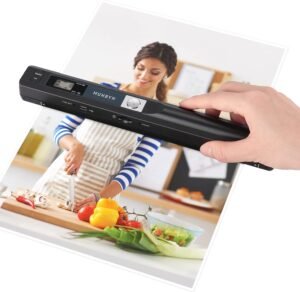 MUNBYN Portable Scanner | Handheld A4 Document Photo Scanner – Printer Quest