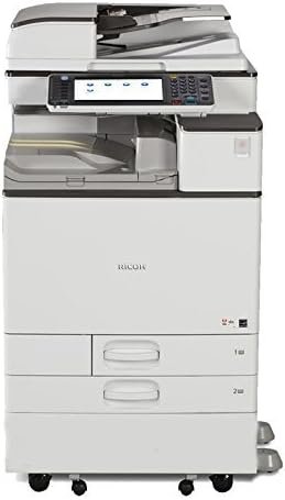 Renewed Ricoh Aficio MP C5503 Color Multifunction Copier - A3, 55 ppm, Copy, Print, Scan, SPDF, 2 Trays with Stand (Renewed)