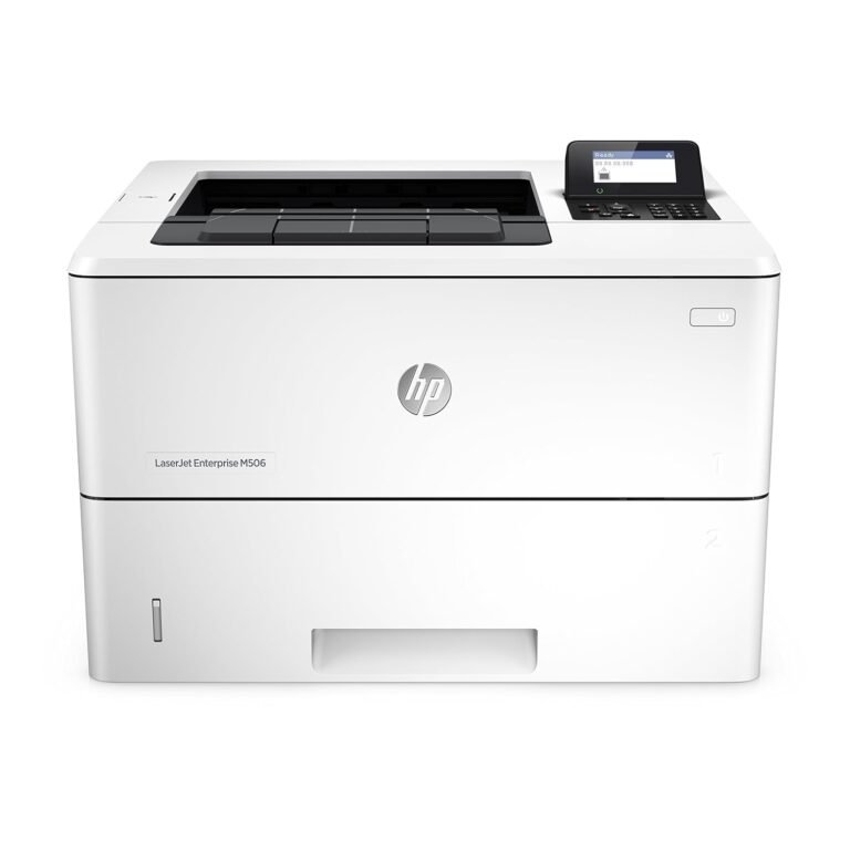 HP LaserJet Enterprise M506n Laser Printer Review: Monochrome Print Performance & Business Use