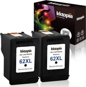 Inktopia Remanufactured HP 62XL Ink Cartridge – Quality & Value Combined