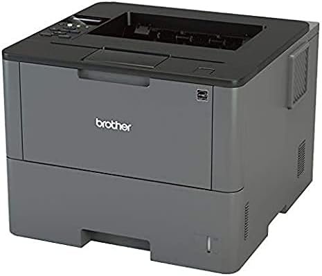 Brother Monochrome Laser Printer, HL-L6200DW, Wireless Networking, Mobile Printing, Duplex Printing, Large Paper Capacity, Amazon Dash Replenishment Enabled (Renewed)