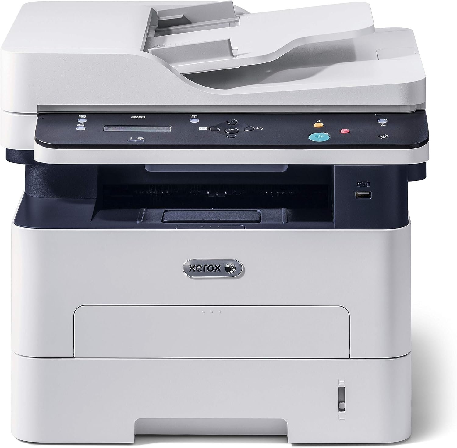 Xerox B205NI Monochrome Multifunction Printer, White