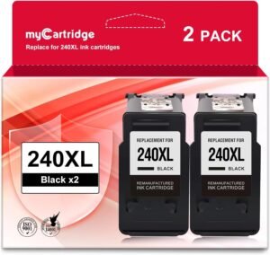 Premium myCartridge 240 XL Black Ink Cartridge – Canon PIXMA Printer Replacement