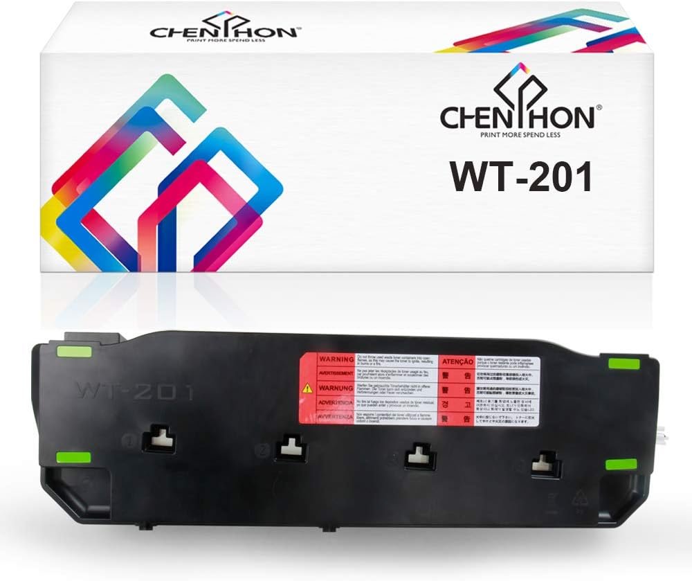 CHENPHON Compatible Waste Toner Cartridge Replacement for Canon WT-201 (WT-A3 FM0-0015-000 FM0-0015-010 9549B002AA) use in imageRUNNER ADVANCE C250 C255 C256iF II C350 C355 iClass MF810Cdn MF820Cdn