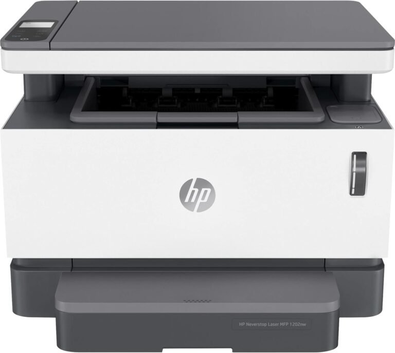 HP Neverstop 1202nw Laser Multifunction Printer Review: Monochrome Printing Performance and Office Suitability
