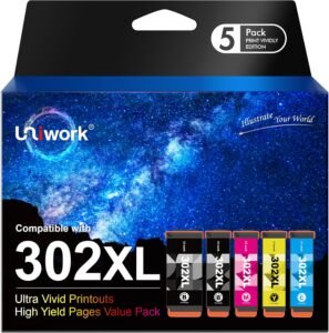 Uniwork 302XL Ink Cartridge Replacement: Cost-Effective & Vibrant Prints