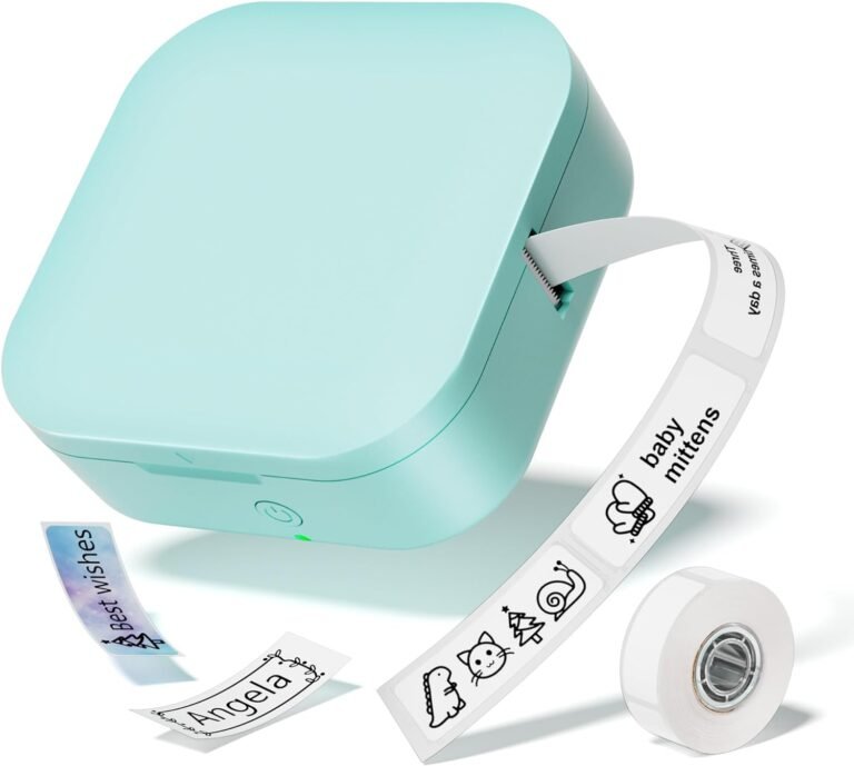 COLORWING Label Maker Machine Review: Efficient Bluetooth Labeling
