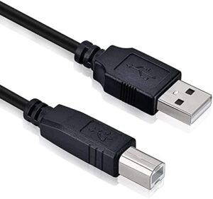 USB 2.0 Cable Cord A to B Review: Enhancing Connectivity for Axiohm A794-2105 Printer