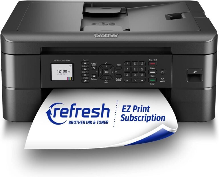 Brother MFC-J1010DW Wireless Color Inkjet All-in-One Printer Review: Features, Performance, and Use Cases