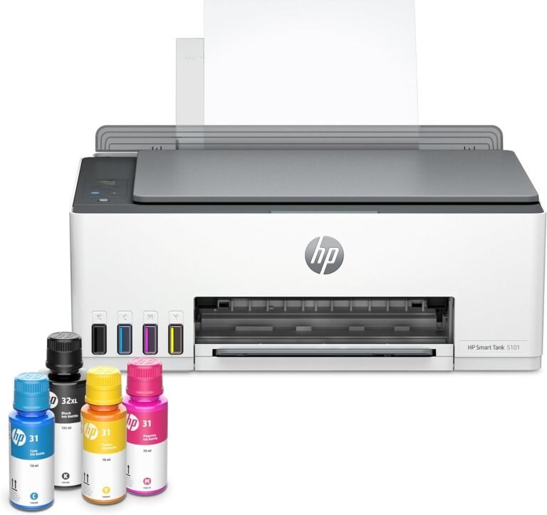 HP Smart Tank 5101 All-in-One Printer Review: 2026 Buyer’s Guide for Home and Office Use