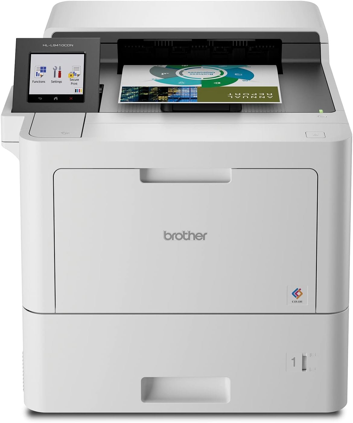 Brother HL‐L9410CDN Enterprise Color Laser Printer with Fast Printing, Large Paper Capacity, and Advanced Security Features