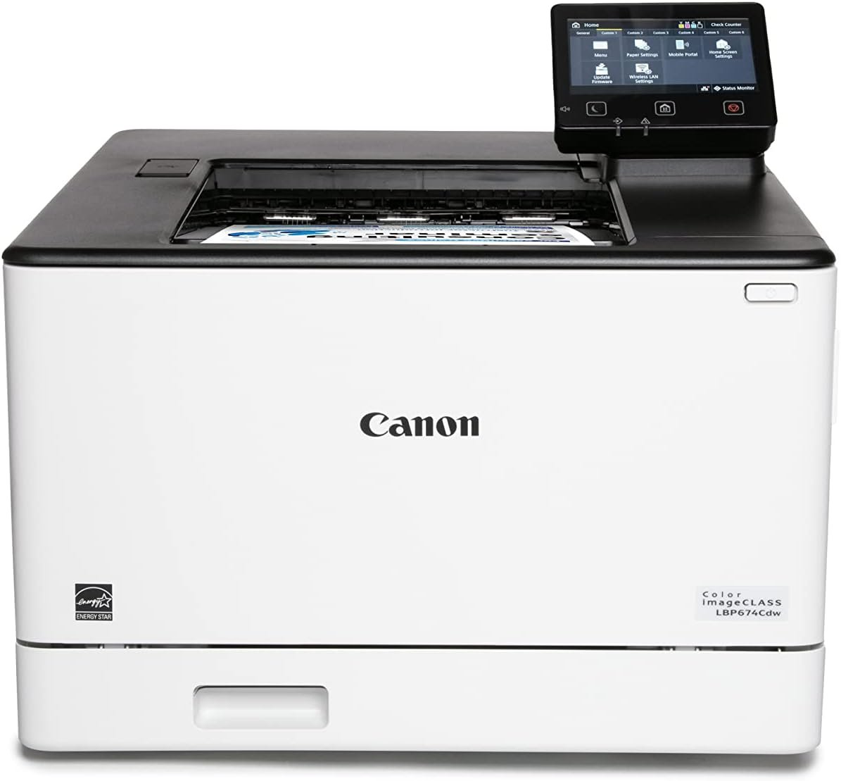 Canon Color imageCLASS LBP674Cdw - Wireless, 2-Sided Laser Printer with 3 Year Limited Warranty,White