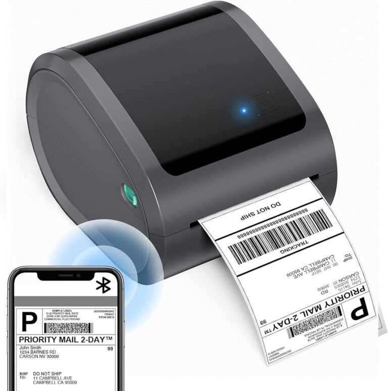 ASprink D520BT Bluetooth Thermal Label Printer Review: Cost-Effective Shipping Label Printing for Small Businesses