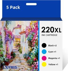 SUYMIS 220XL Ink Cartridges Remanufactured – Review & Ratings