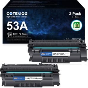 53A Black Toner Cartridge Review – High Yield & Quality