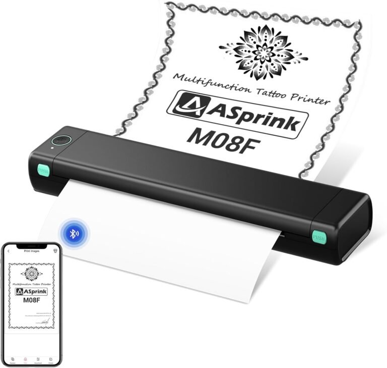 ASprink M08F Wireless Portable Printer Review: Thermal Printing for Mobile Use