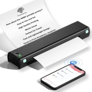 Phomemo M08F Portable Printer: Inkless Thermal Printing on-the-Go