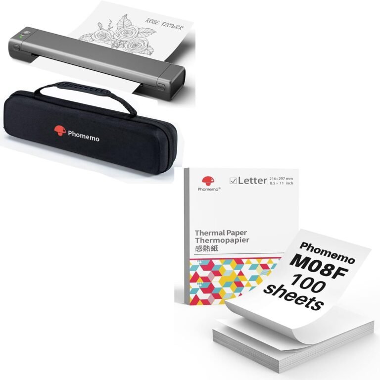 Phomemo Inkless Portable Printer Review: Thermal Printing for Mobile and Office Use