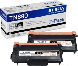 Comprehensive Review of 2-Pack Black TN890 Toner Cartridge – Top Choice for Print Quality & Value