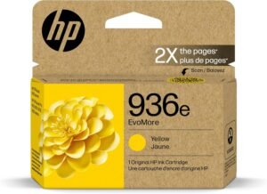 HP 936e Yellow EvoMore Ink Cartridge Review – Sustainable Printing Solution