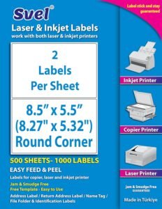 Svel Shipping Labels Review: Quality Address Labels