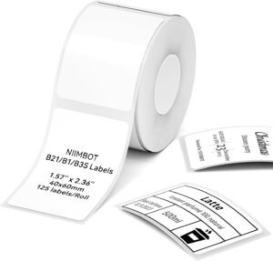 NIIMBOT Labels Refill for Label Maker – Efficient Labeling Solution